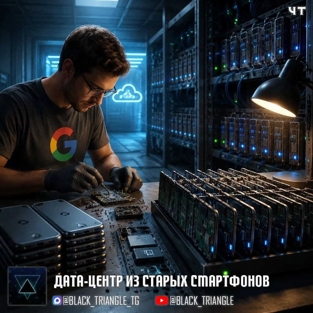 ☝🏻Google собирает дата-центр из 2000 старых смартфонов Pixel  

🔻Идея отталкивается от того, что у