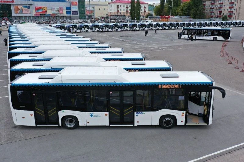 👍В этом году Нефтекамск ожидает поставку десяти новых автобусов для городского общественного трансп