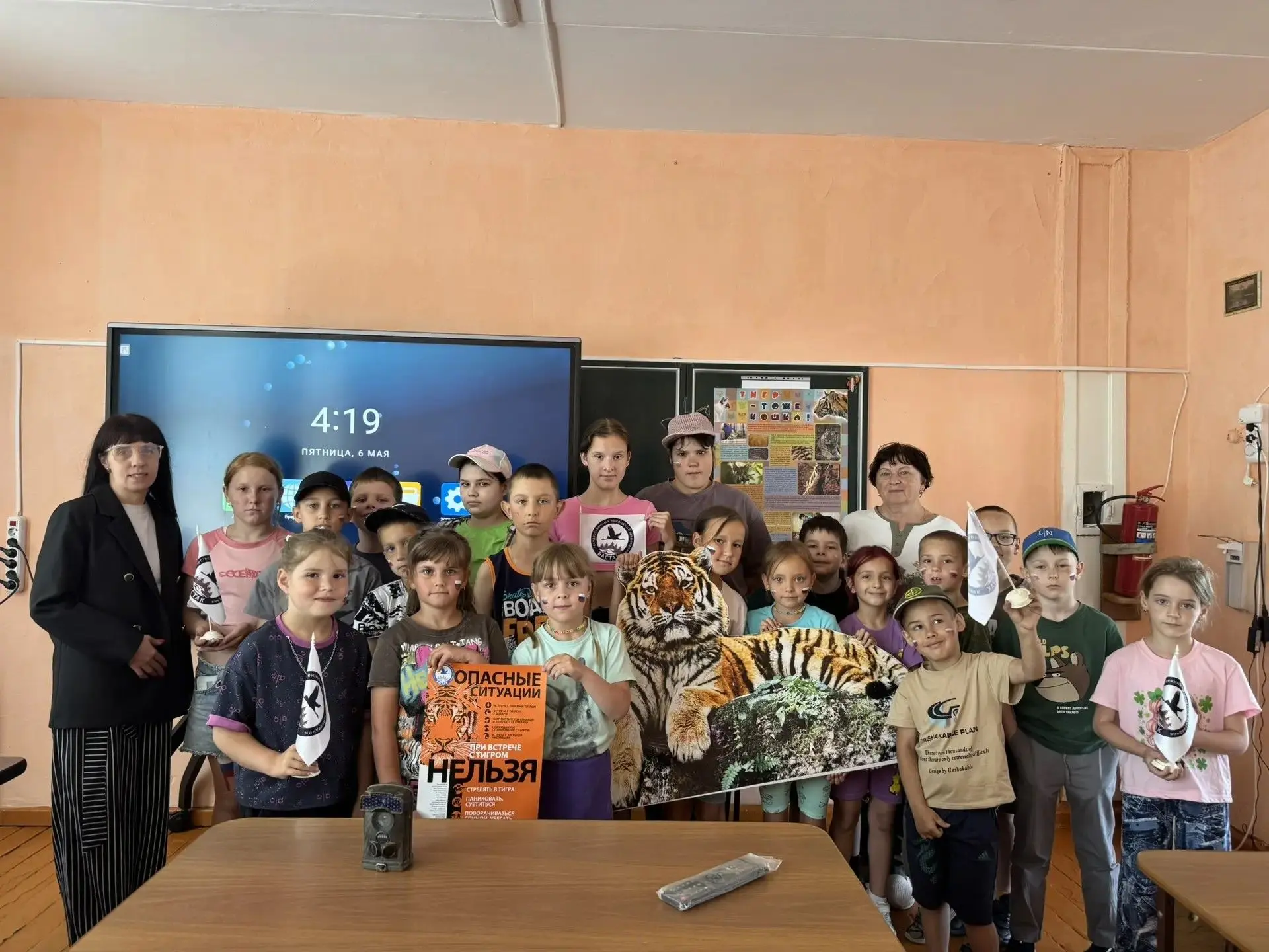 🐾 В гостях у больших кошек: наш лагерь посетил заповедник «Бастак»!
Вчера в нашем пришкольном лагер