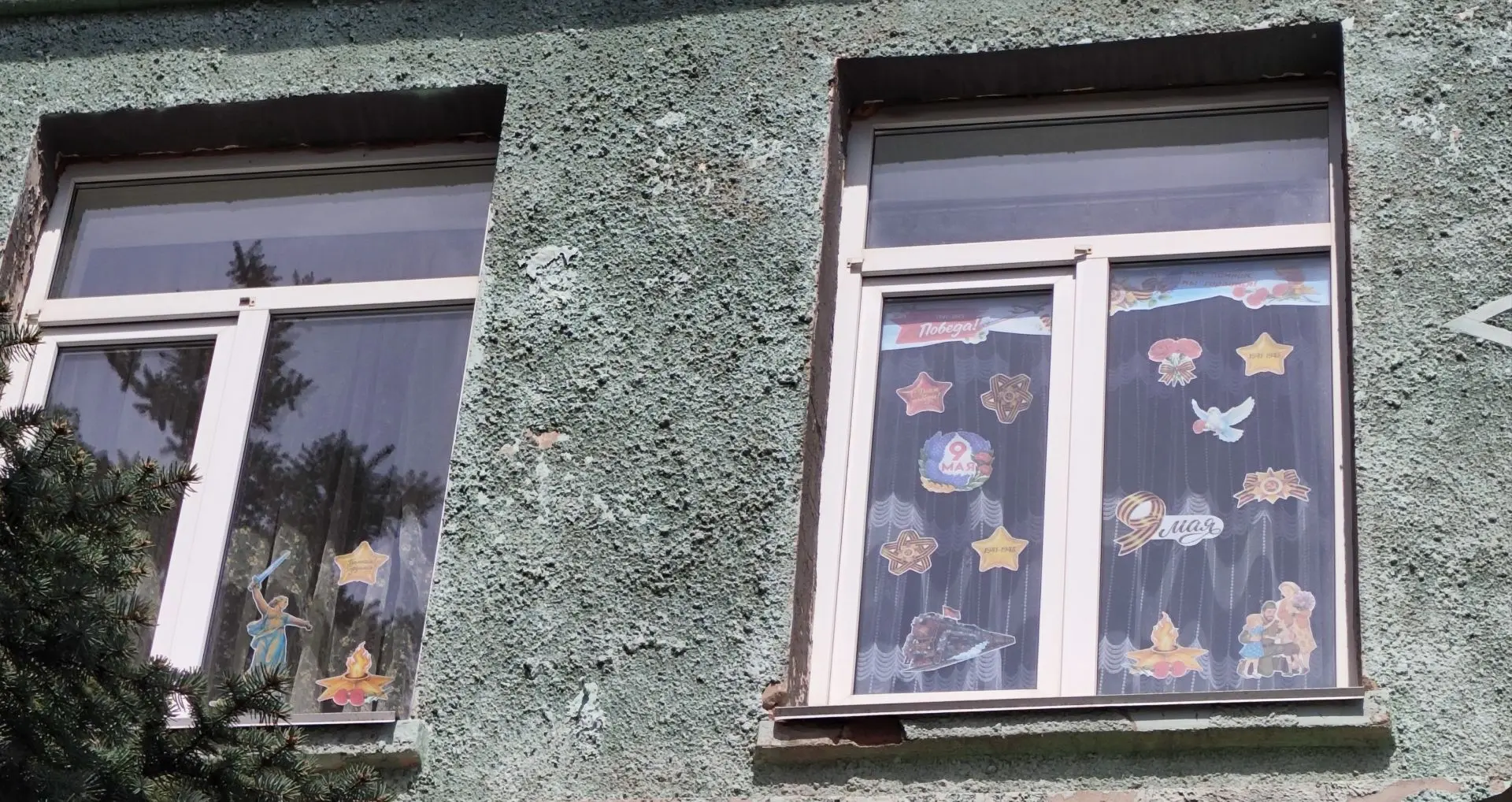 Всероссийская акция #окнаПобеды 
В преддверии Дня Победы в нашем детском саду прошла одна из самых т