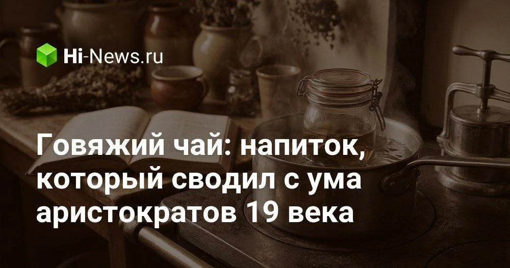Говяжий чай в XIX веке: зачем врачи прописывали пациентам мясо в стеклянной банке

В середине девятн