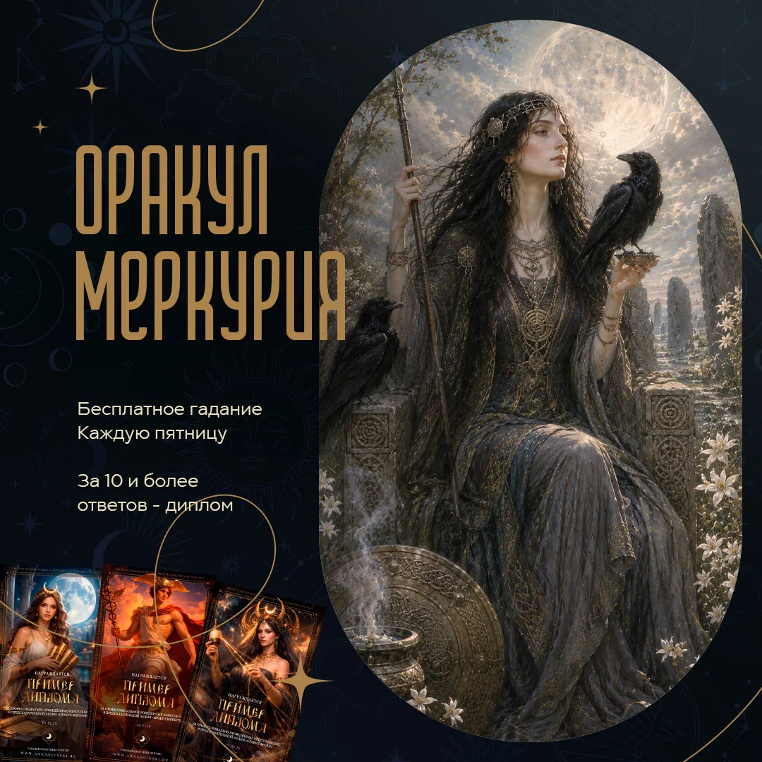 Друзья, Оракул Меркурия!
В акции выдаются Дипломы!

Присоединяйтесь: https://max.ru/join/v28B25c9xqh