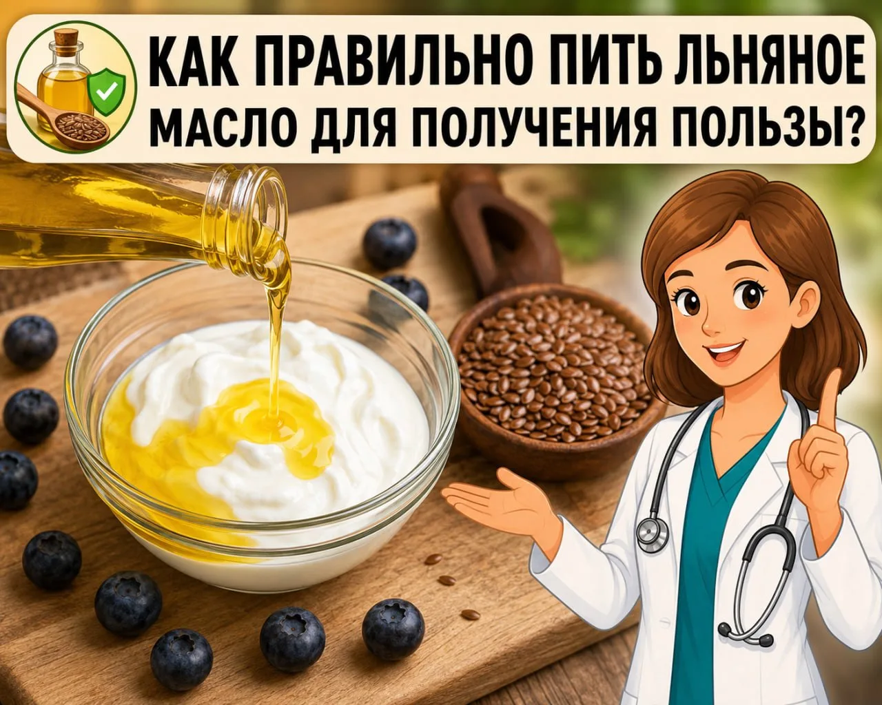❗️Эта ошибка убивает всю пользу льняного масла!

Пить его с ложки бессмысленно — тело усвоит лишь кр