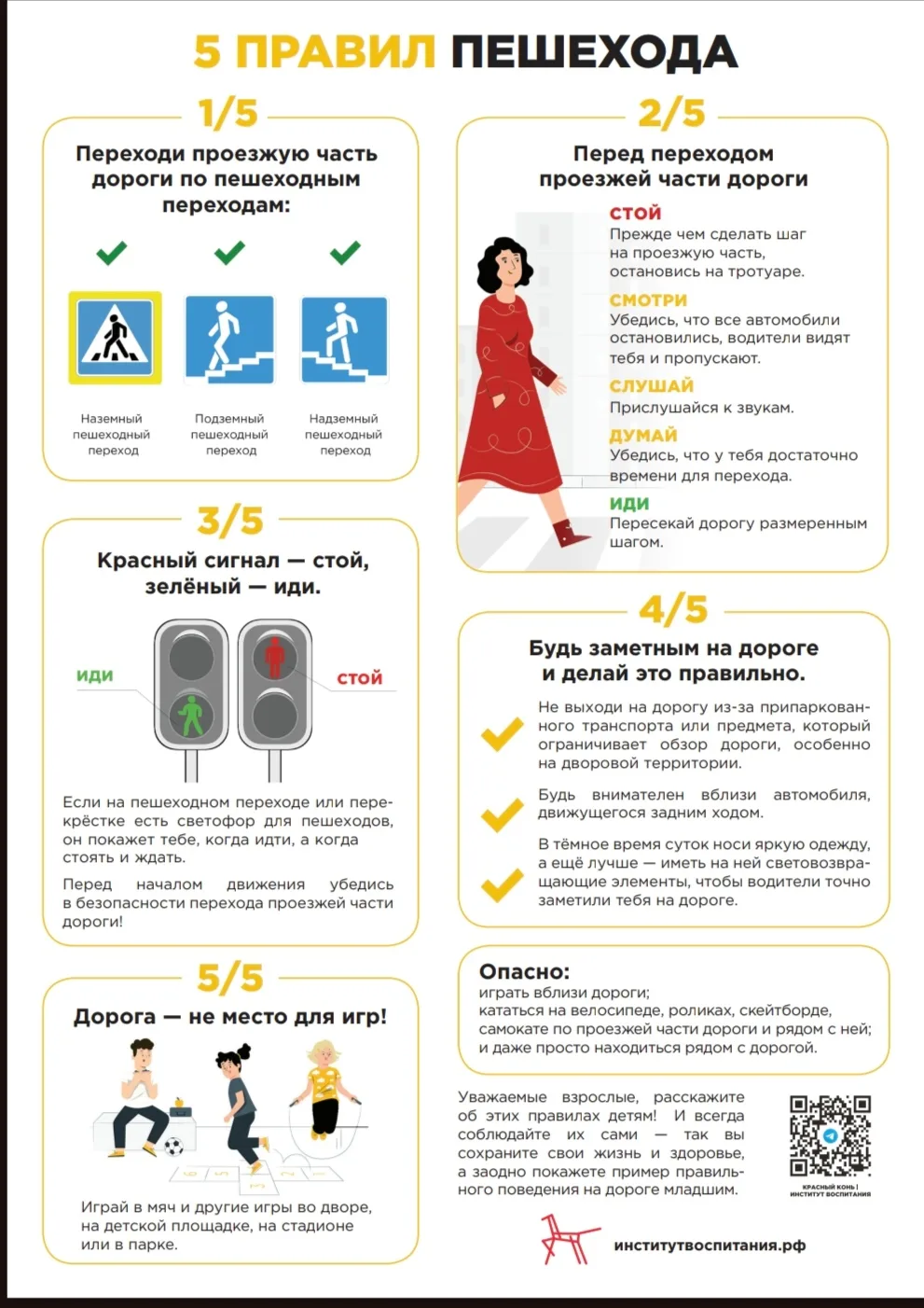 🚦 Внимание, юные пешеходы и водители! 🛴🚲

Ребята, дорога и двор — это не только весело, но и серь