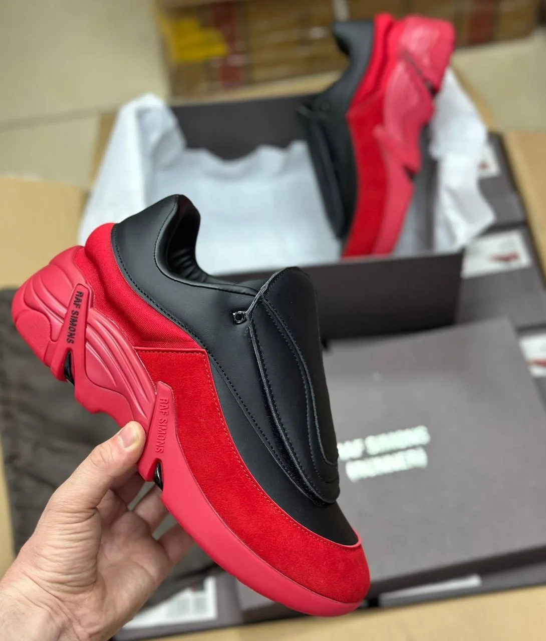 ❗️НОВИНКА❗️
Кроссовки RAF Simons 
Цена: 2999₽
Размеры: 41-45
Доставка почта/СДЭК/Яндекс/Авито/Озон
П