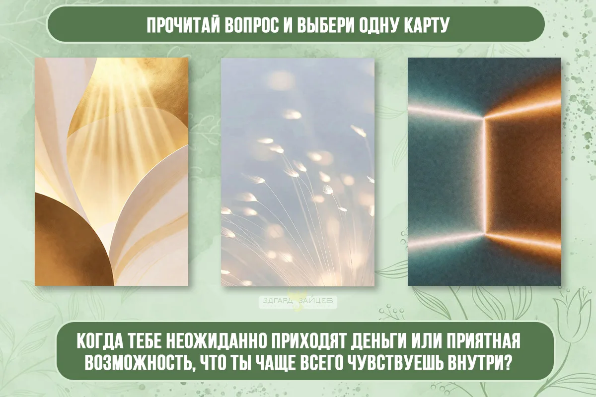 🧩 Ловушки Невезения и ваш Успех

Одна из Ловушек Невезения — это внутреннее скрытое желание «Лишь б