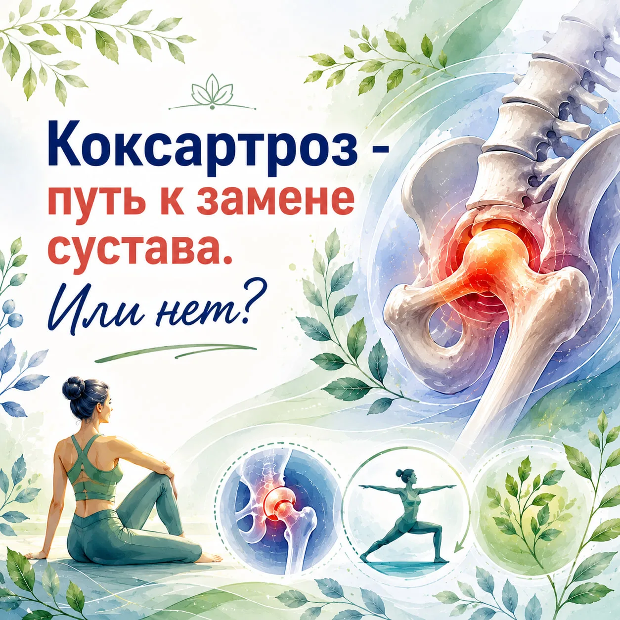 Коксартроз — это путь к замене сустава, или все-таки можно побороться за свое здоровье без вмешатель