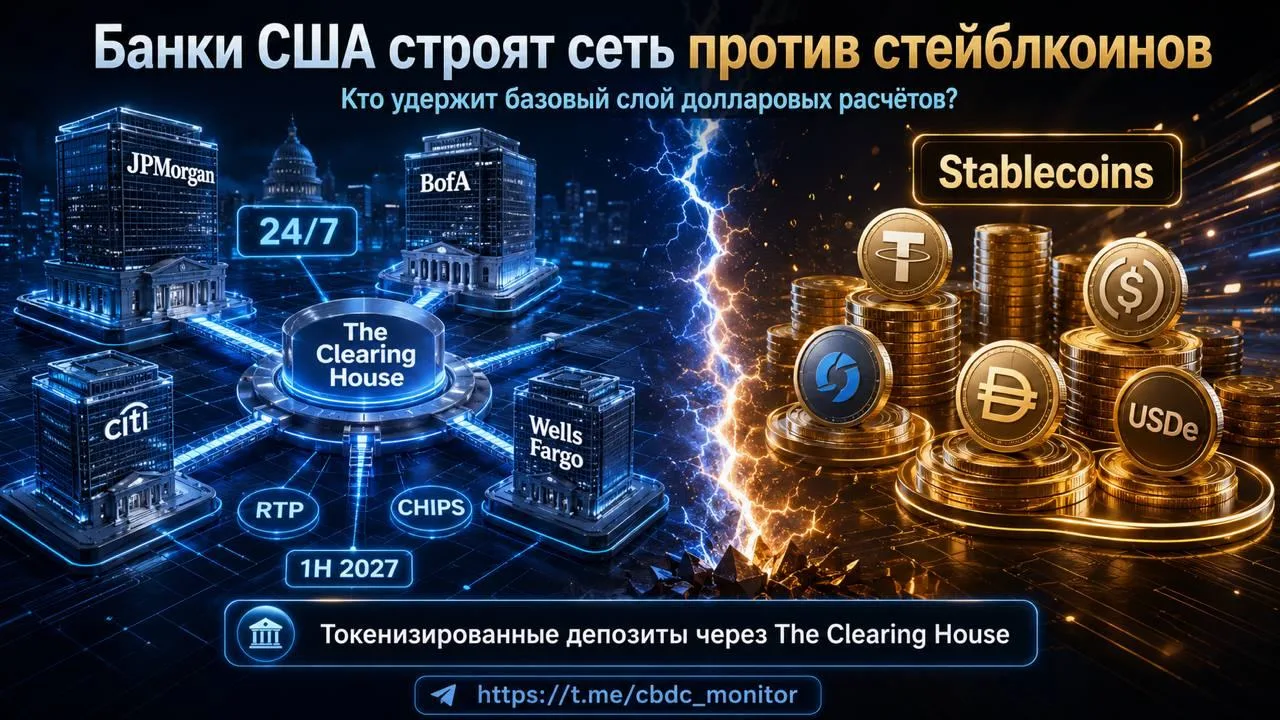 Американские банки строят мост, чтобы деньги не утекли в стейблкоины

Крупнейшие банки США, кажется,