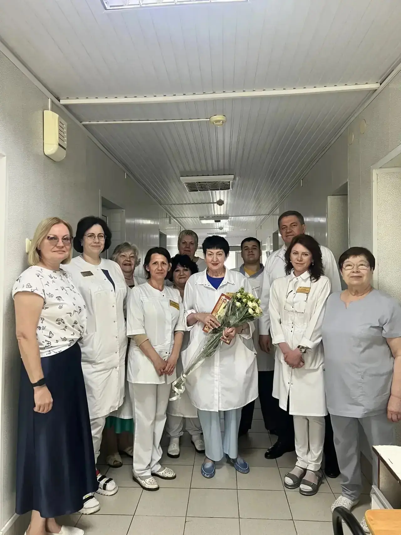 💙Сегодня свой юбилей отмечает лаборант патологоанатомического отделения Городской клинической больн