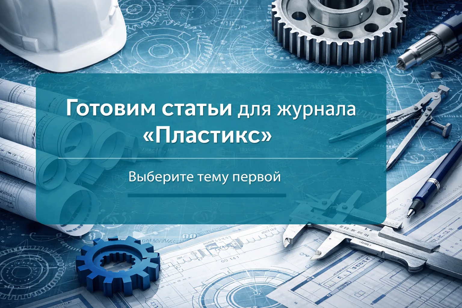 ✍️ Готовим статьи для журнала «Пластикс» — нужна ваша помощь!

Главред журнала предложила нам две бо