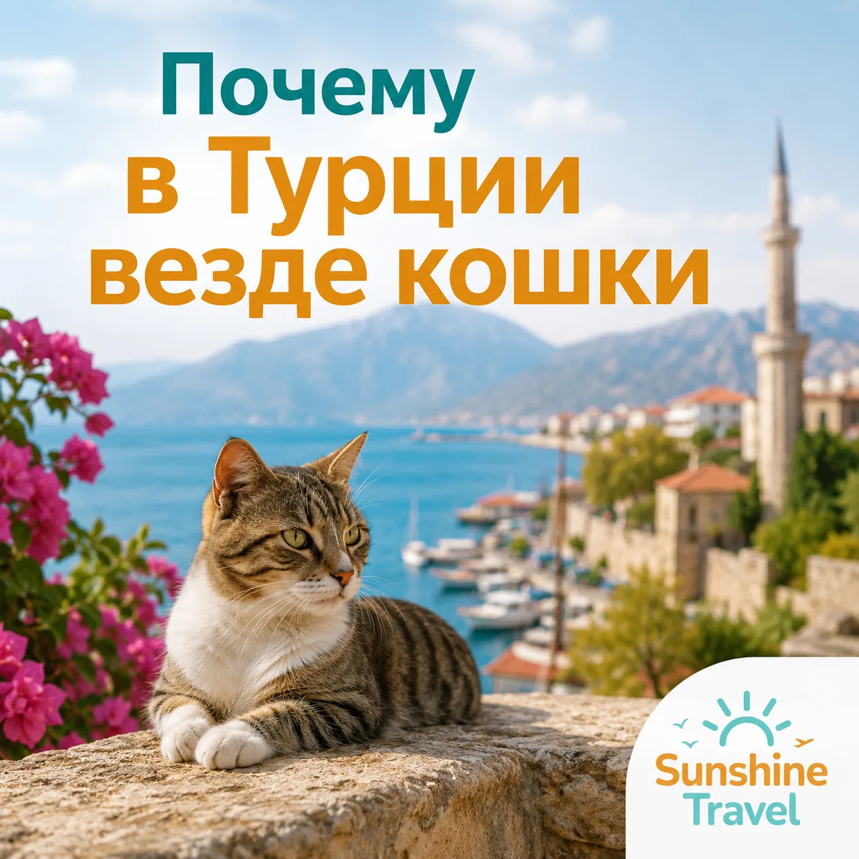 🐈 Почему в Турции кошек больше, чем туристов?
_____
Если Вы хоть раз были в Турции, то наверняка за