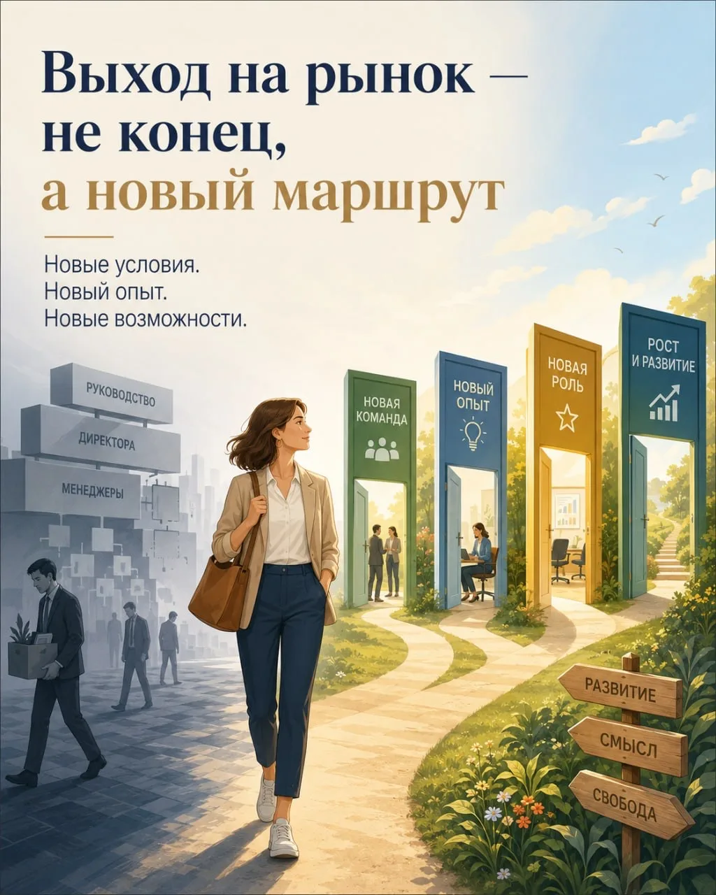 Когда выход на рынок — не только про потерю, но и про новый маршрут

В последнее время я всё чаще ви