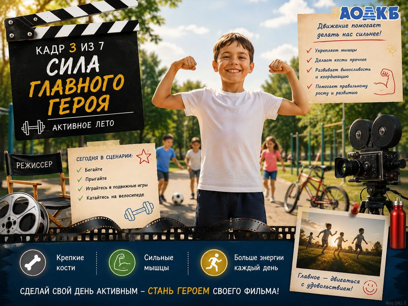 🎬  КАДР 3 ИЗ 7
«Сила главного героя»
💪 В каждом хорошем приключенческом фильме герой становится си