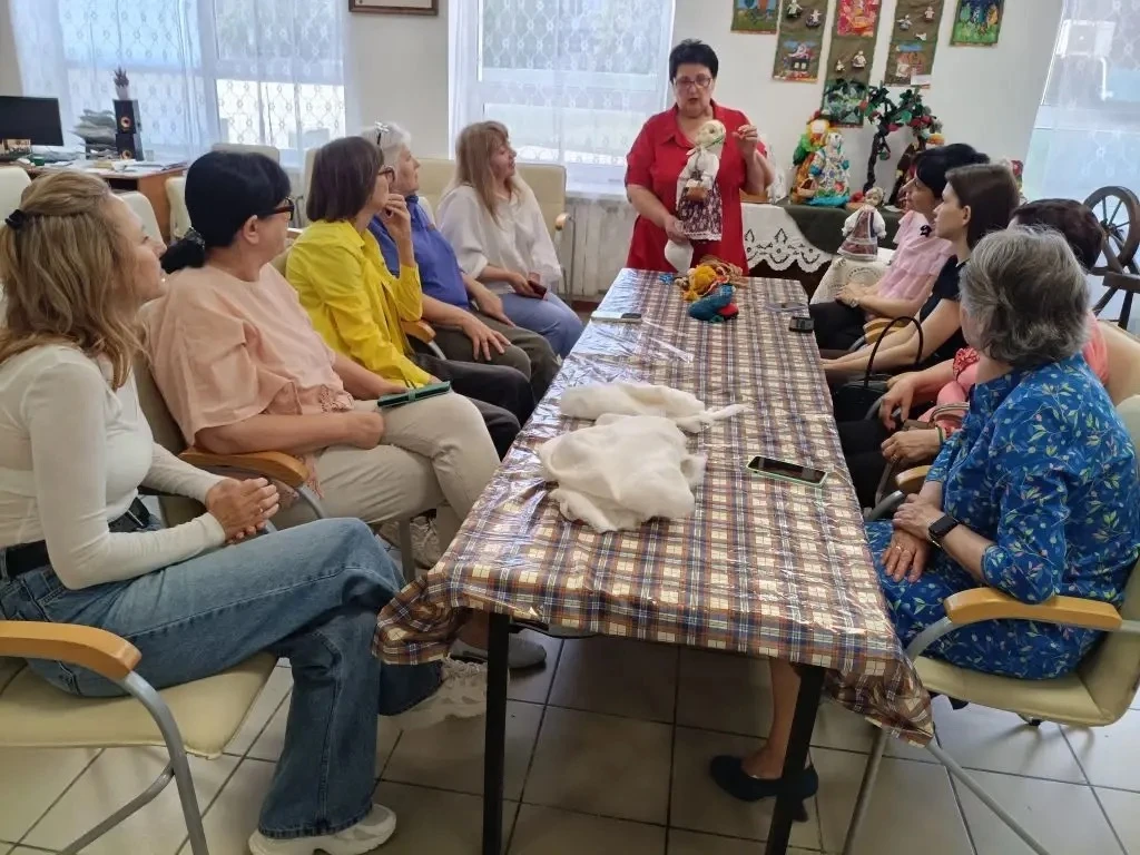 🪆Сегодня для Центра общения старшего поколения Кочанова Антонина Ивановна организовала и провела ма