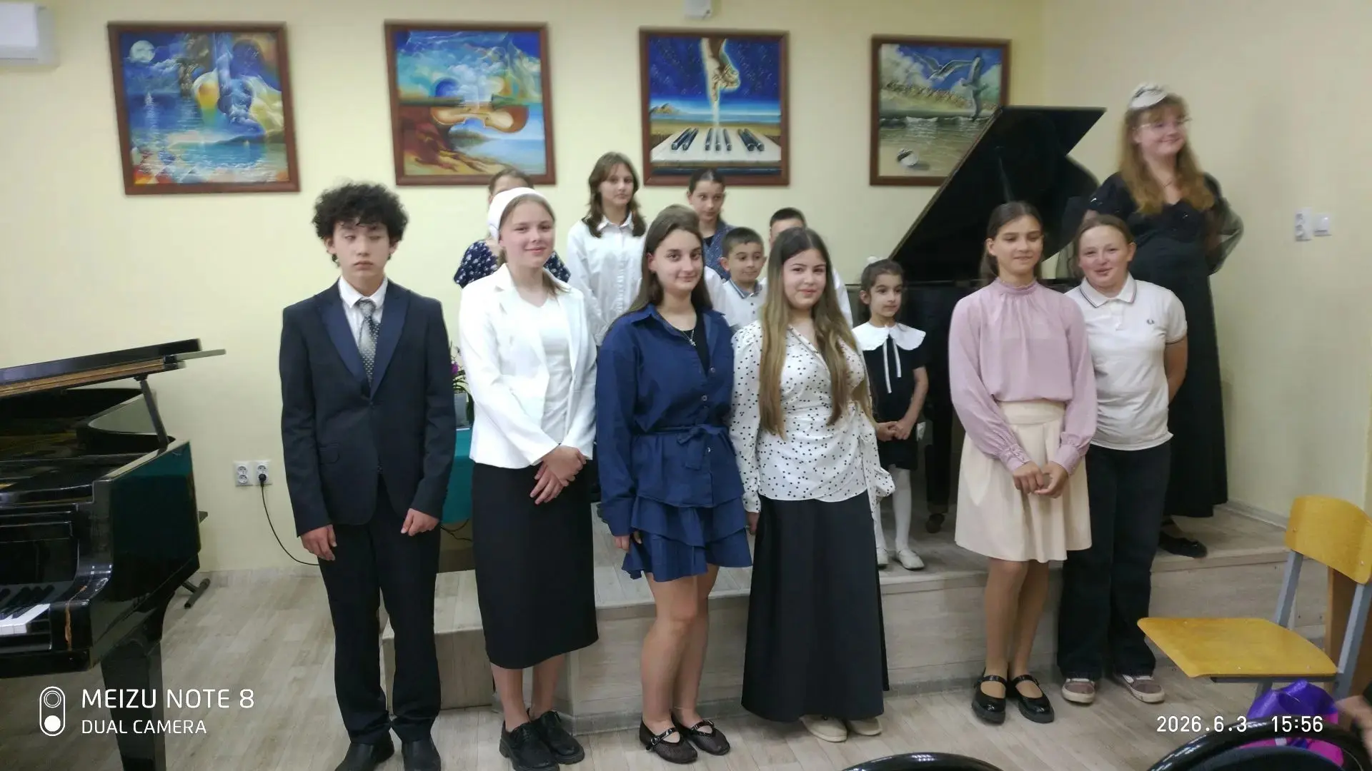 З июня в зале музыкальной школы с.Витязево состоялся концерт класса преподавателя Елены Анатольевны 