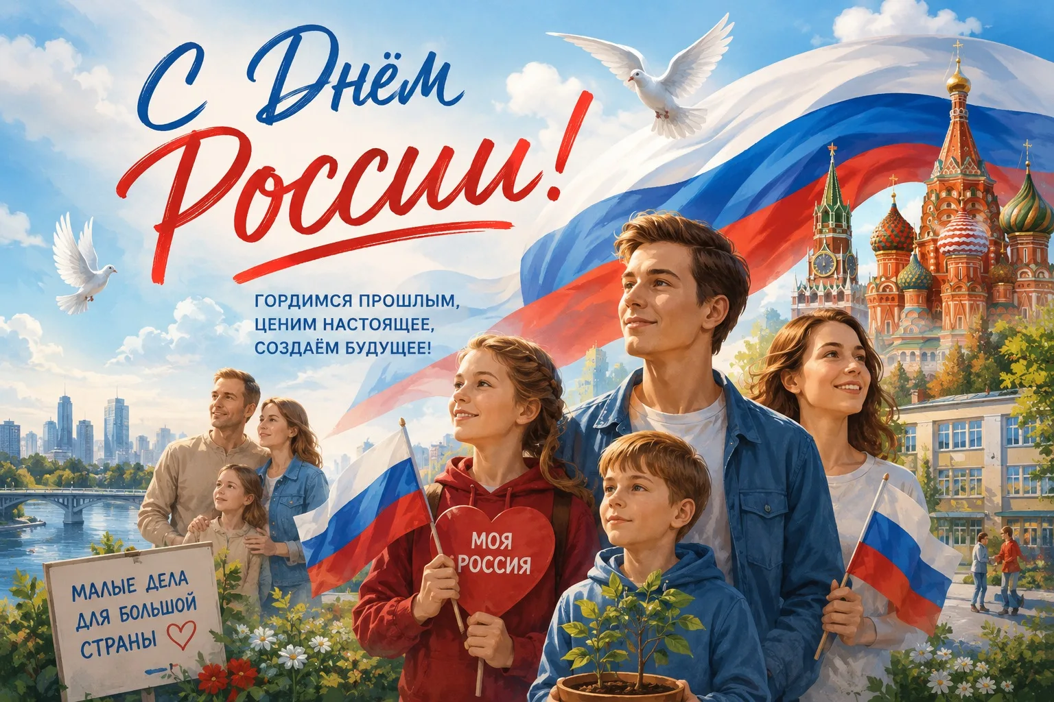 🇷🇺 С Днём России!

Для каждого из нас Россия начинается по-разному.

Для кого-то — с родного дома 