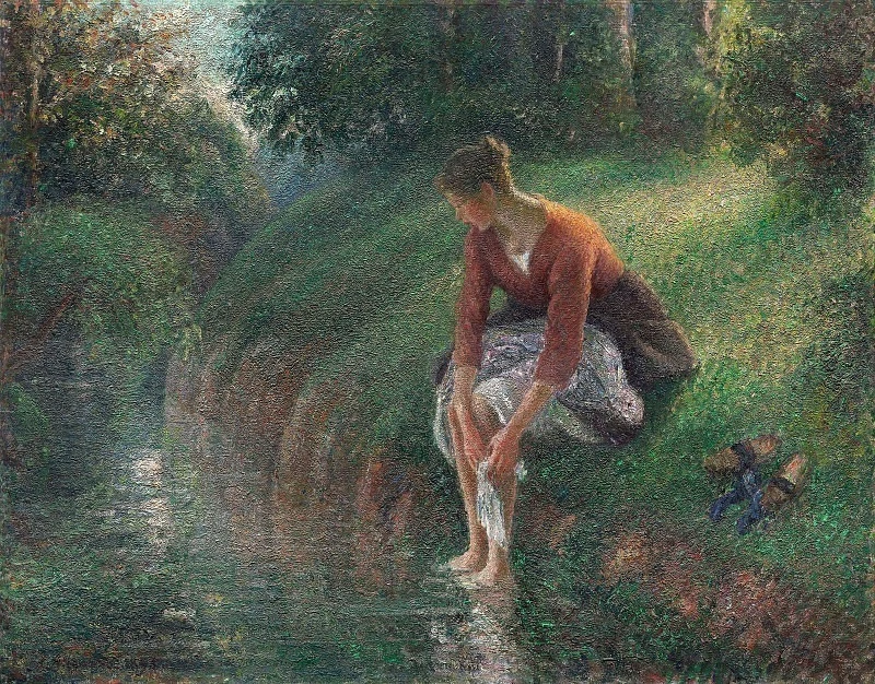 🎨 Камиль Писсарро
"Женщина моет ноги в ручье"

Вставьте пропущенное слово в стихотворение:

Пластик