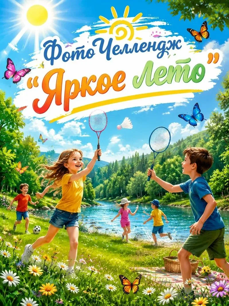 📣 ЦДОД объявляет фото-челлендж «Яркое лето»! 
Лето в самом разгаре, и мы хотим увидеть его глазами 