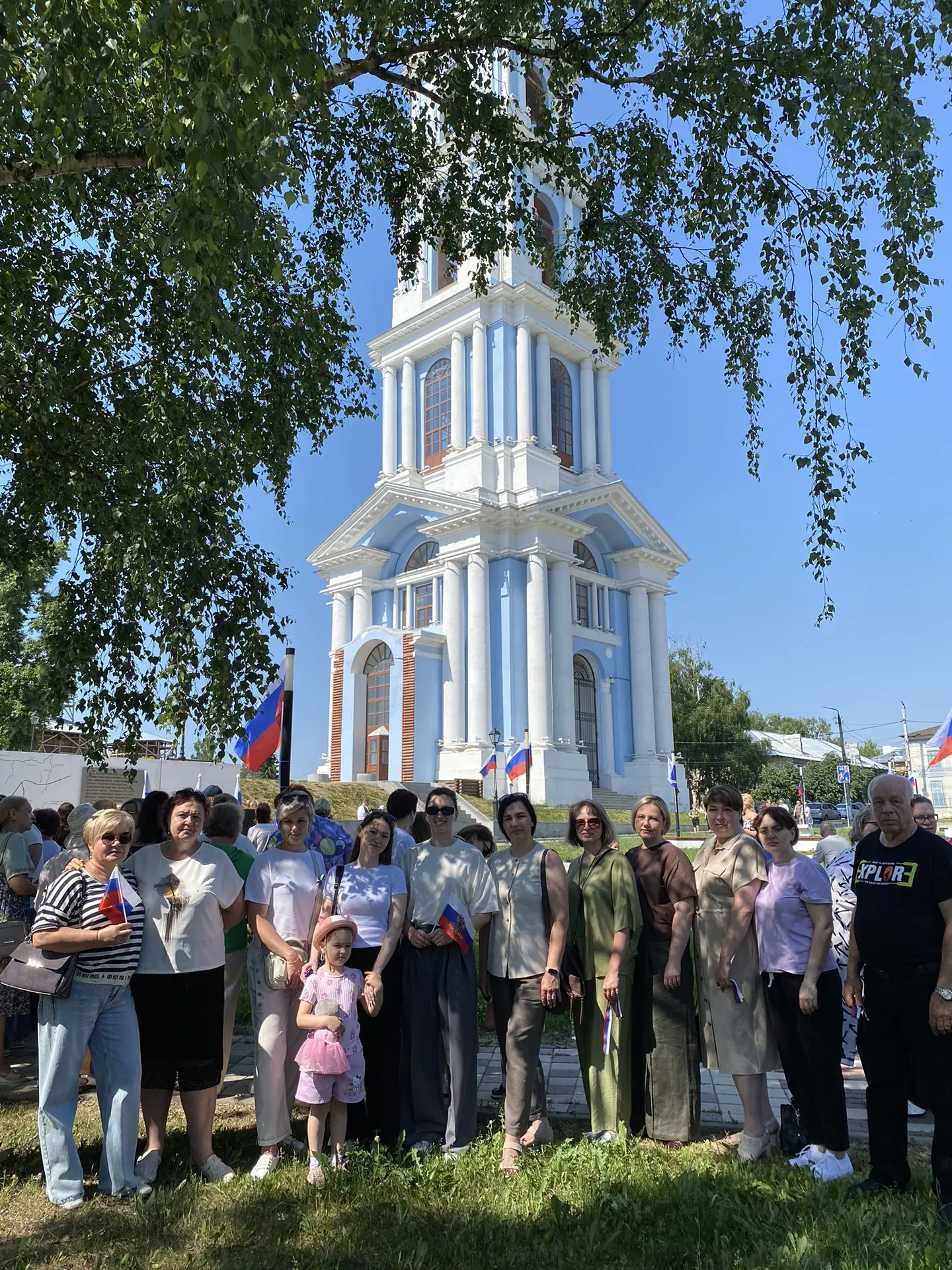 🇷🇺Сотрудники нашего центра образования приняли участие в патриотическом митинге на Красной площади