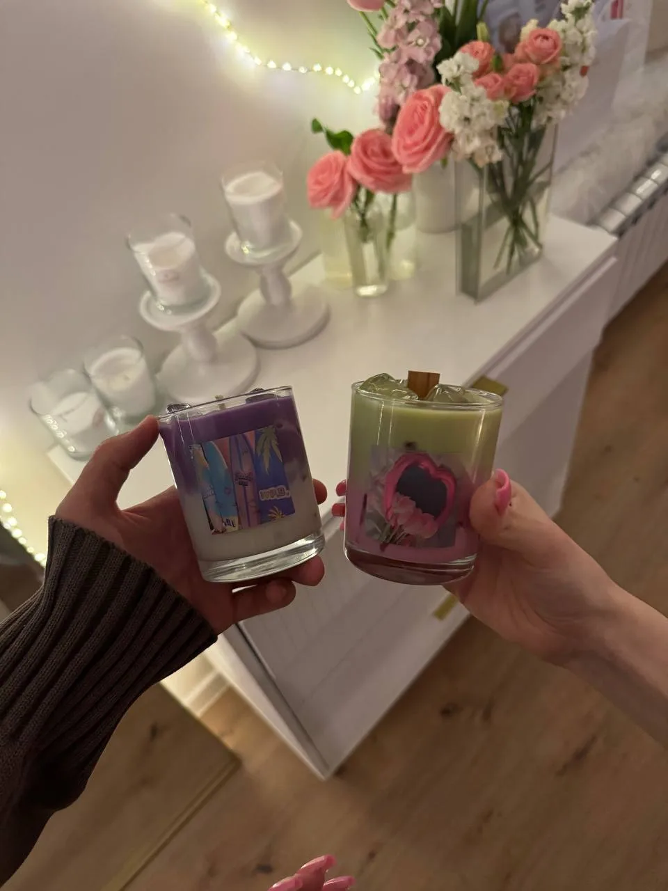 МК ПО СВЕЧЕВАРЕНИЮ🕯️
прикиньте …

мы выбрали «СВЕЧУ НАПИТОК»🍵

я давно хотела сходить, а Аслан дум