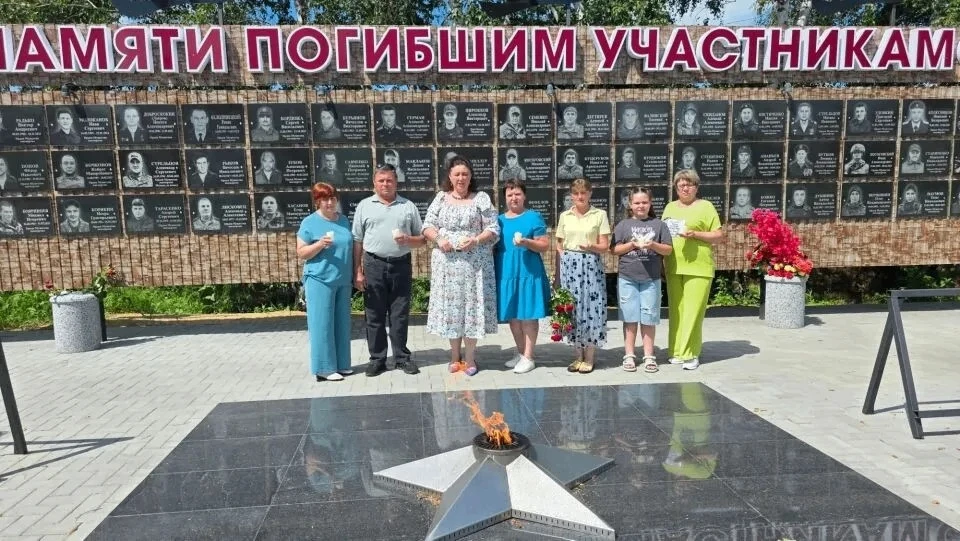 Акция «Свеча памяти»
 
В преддверии Дня памяти и скорби, который отмечается 22 июня, сотрудники Мани