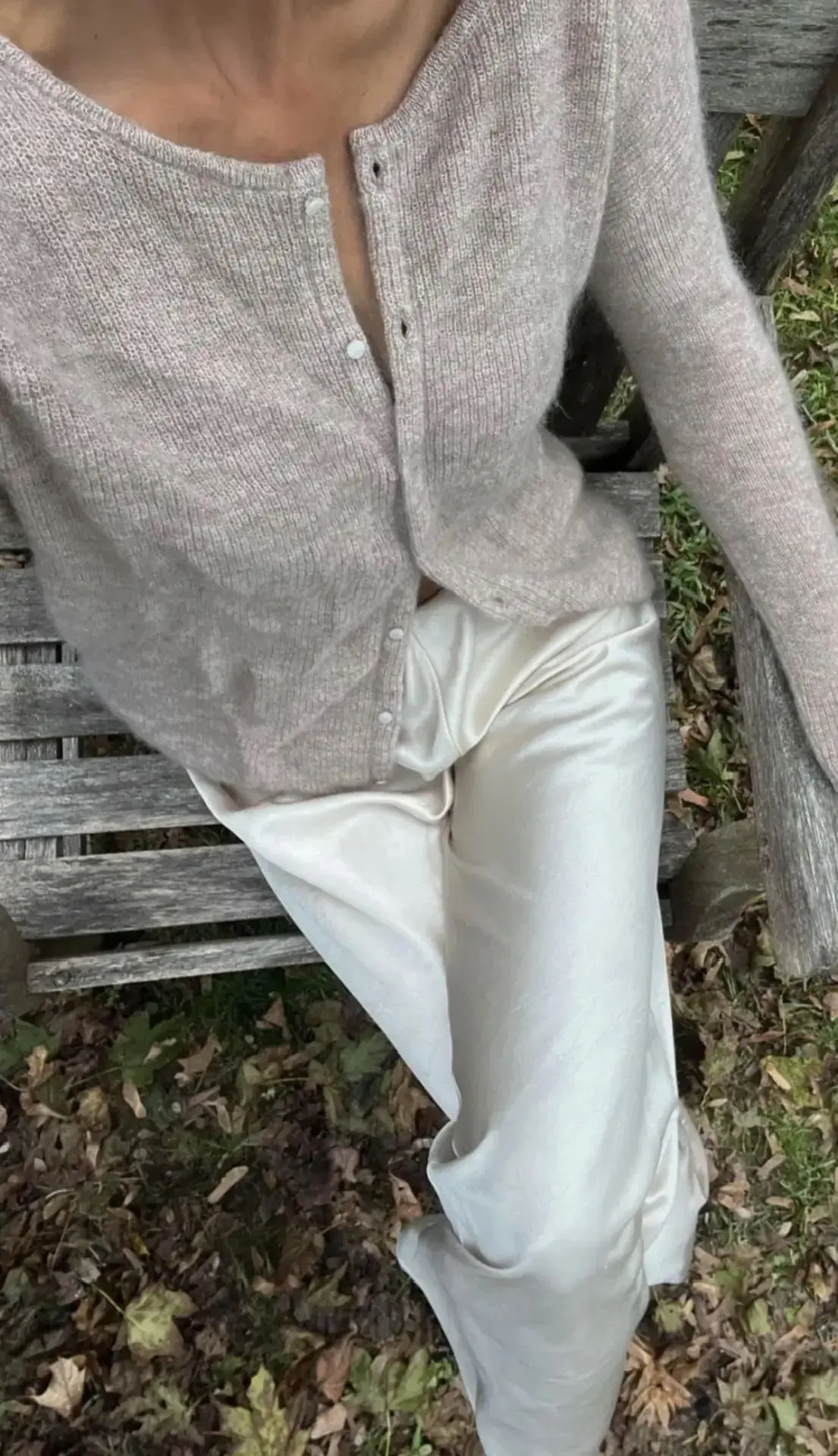 тренды в одежде, которые мне нравятся 🤍✨

1. Атласные брюки — и в пир, и в мир

стилизация с рубашк