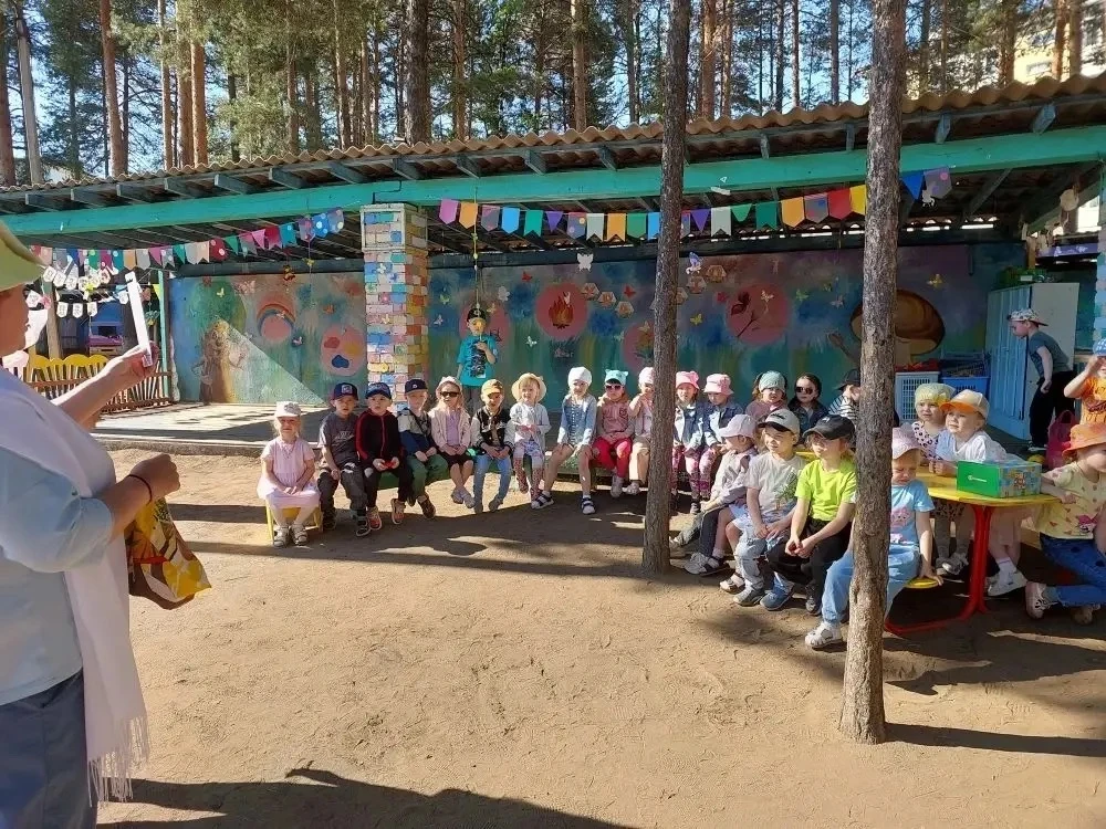 ✨Сегодня на детской площадке группы «Непоседы» прошло увлекательное мероприятие «Мойдодыр в гостях у