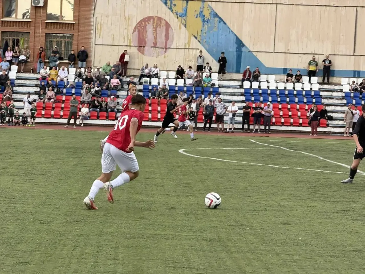 ⚽️Красивый матч и яркая победа!⚽️

Завершилась домашняя встреча нашей футбольной команды «Олимп» с к