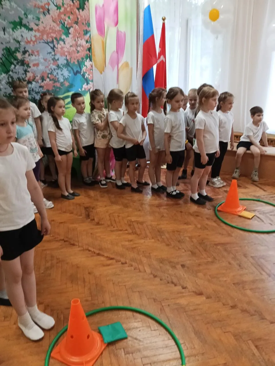 Сегодня у ребят средней, старшей и подготовительной групп прошло познавательное развлечение по основ