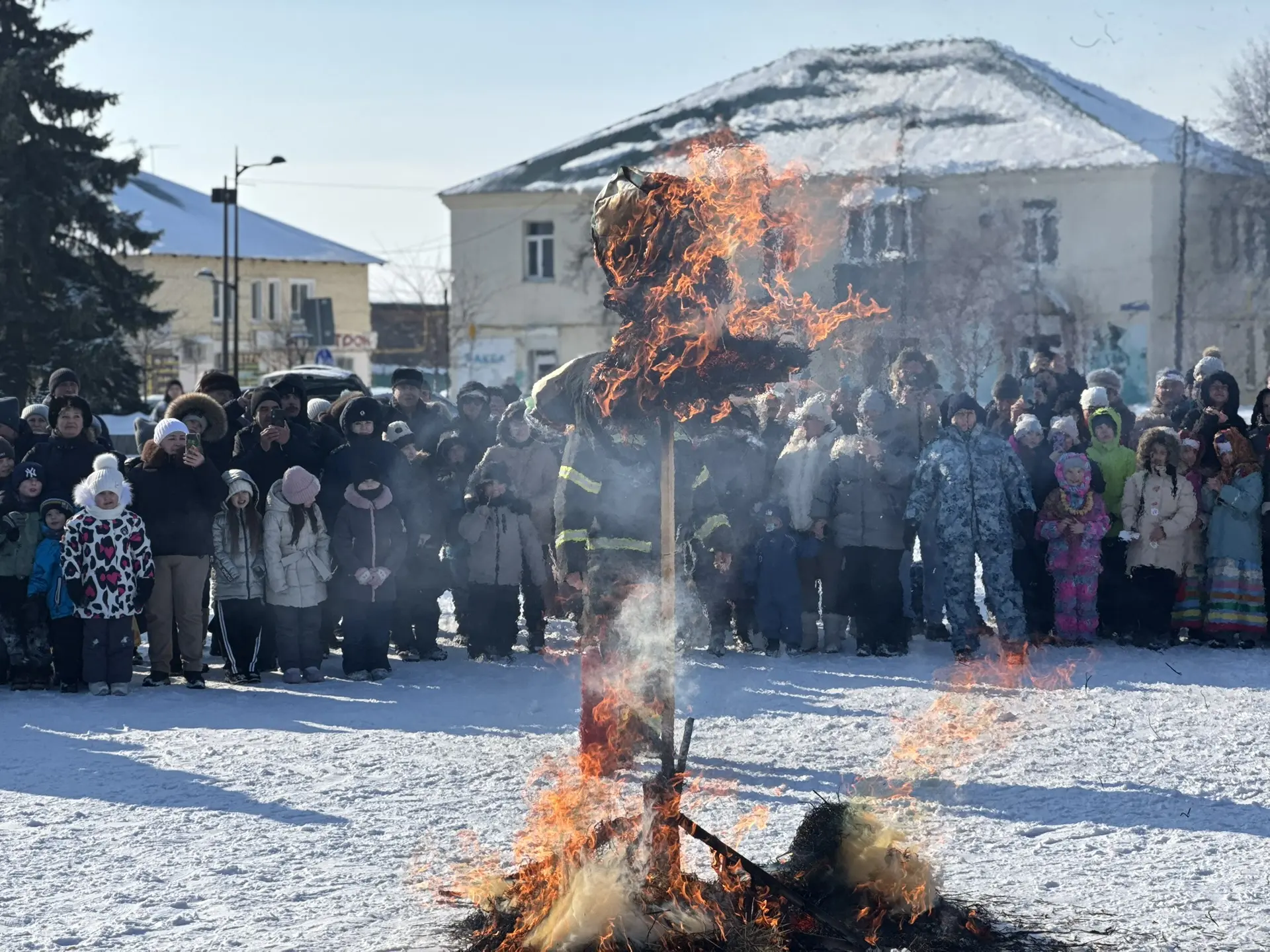 🥞21 февраля на центральной площади города развернулись красочные народные гуляния под названием «Пр