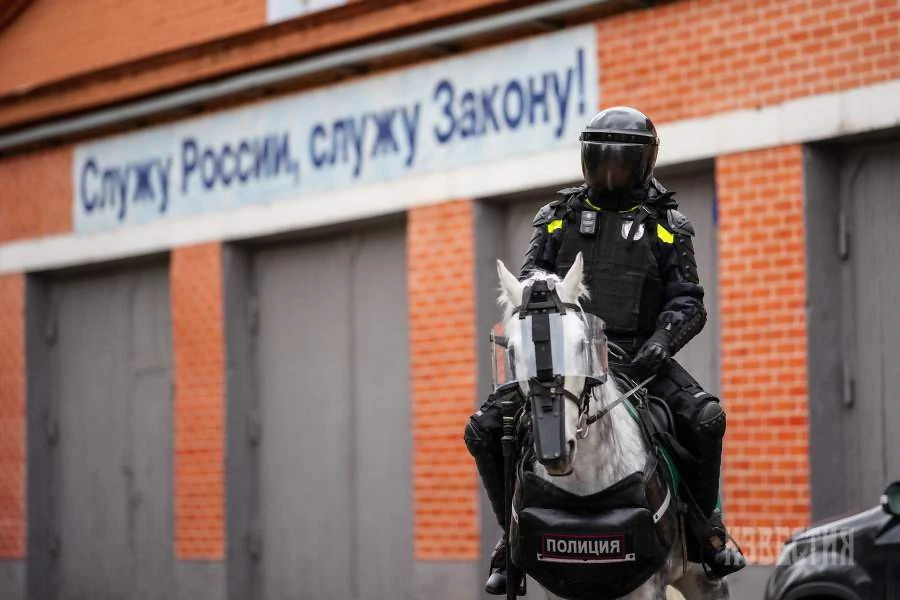 📸 Конная полиция Москвы