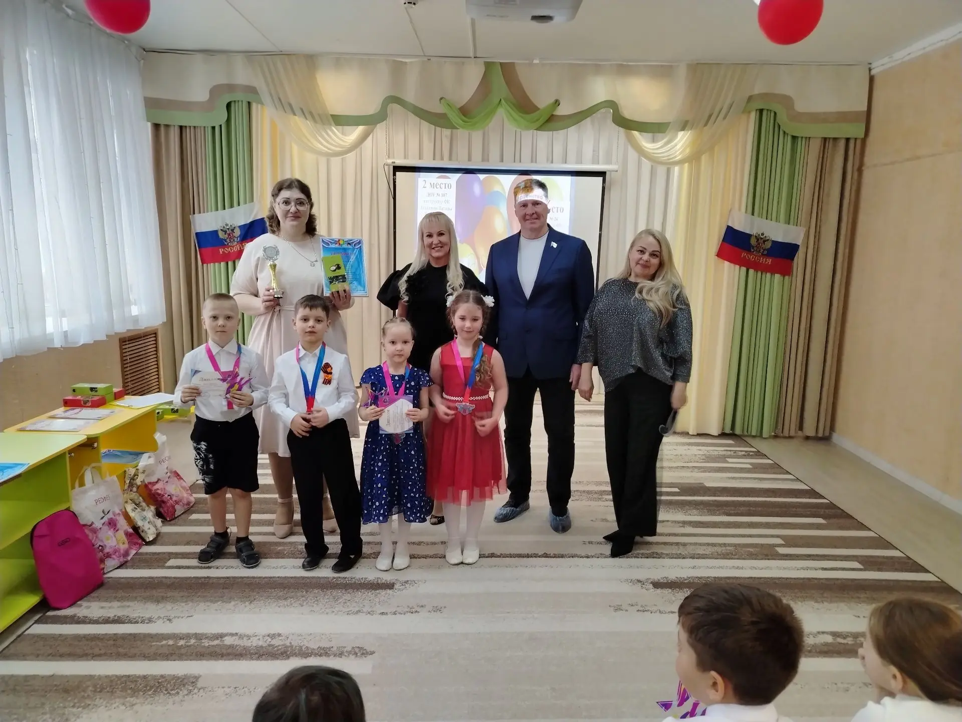 В Егорке победители!
Торжественная церемония награждения участников городских соревнований по плаван