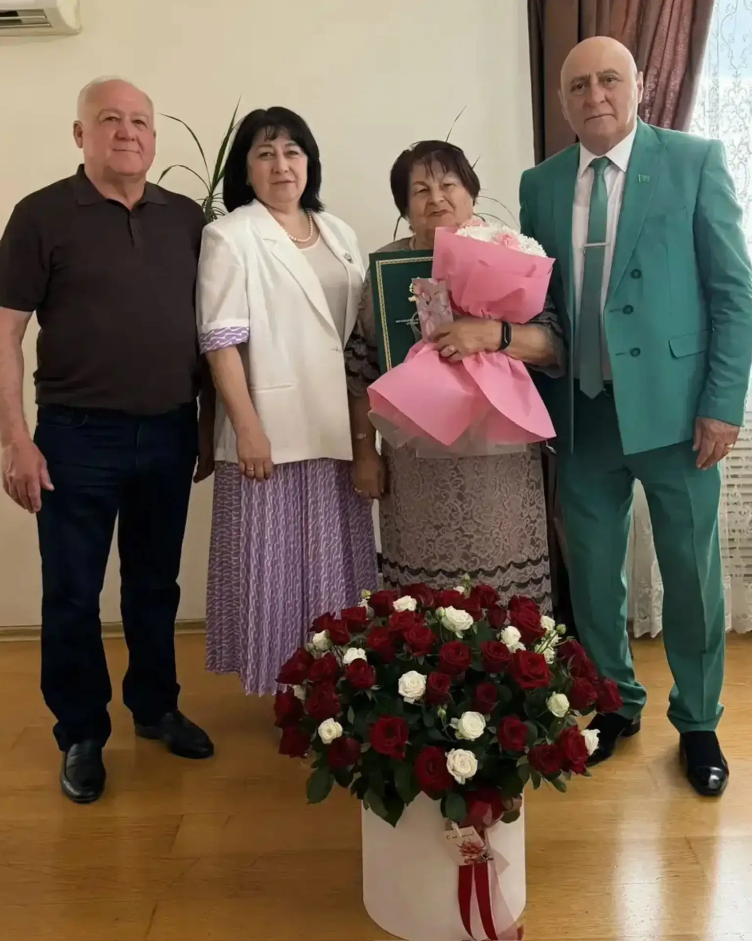 Свой 90-летний юбилей сегодня отмечает Клара Схашок – Почётный гражданин города Адыгейска и Теучежск