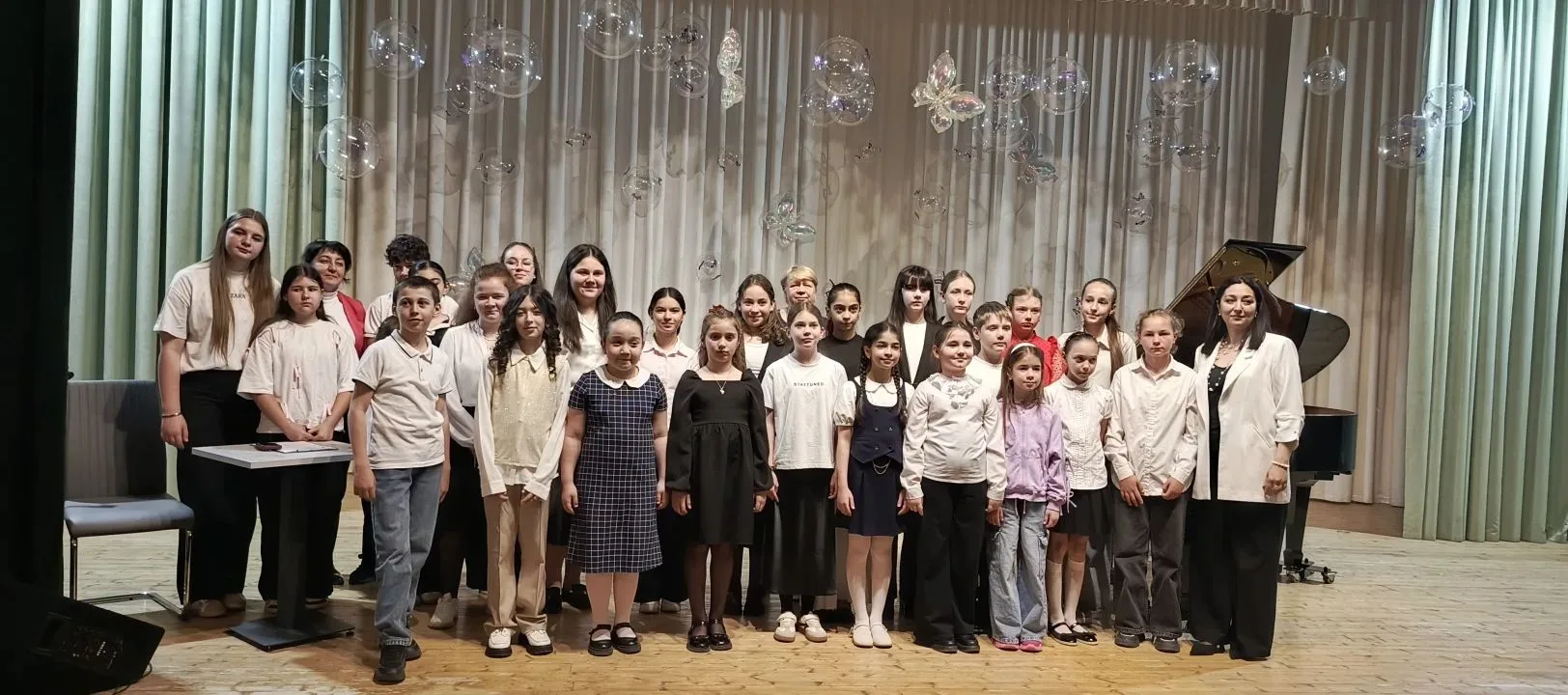 🎶 МУЗЫКА ОБЪЕДИНЯЕТ СЕРДЦА! ❤️ 

🎹💎 Вчера в стенах нашей школы прошёл замечательный концерт, кото