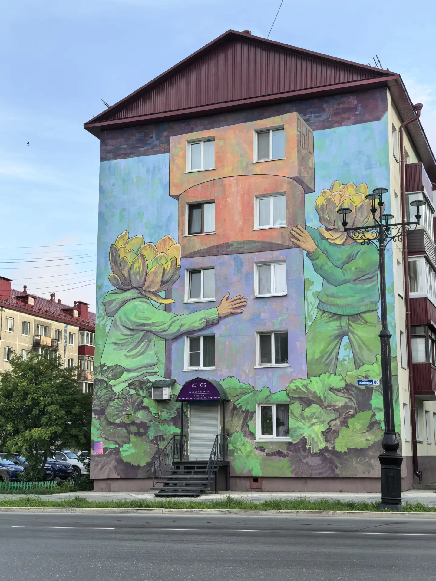 Южно‑Сахалинские муралы как отдельный вид искусства.

#заметки_на_полях_Сахалин
