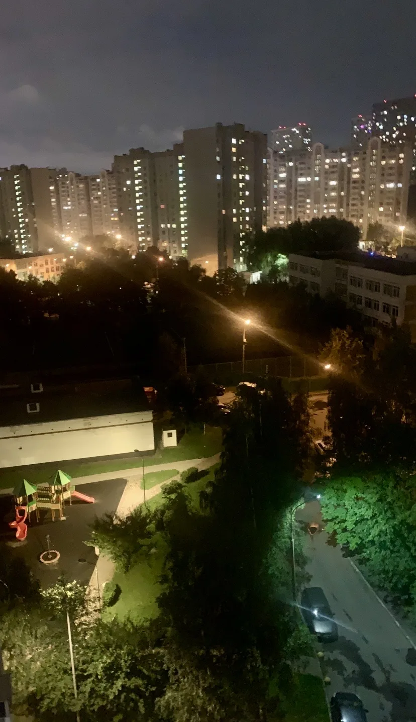 Московских окон негасимый свет.