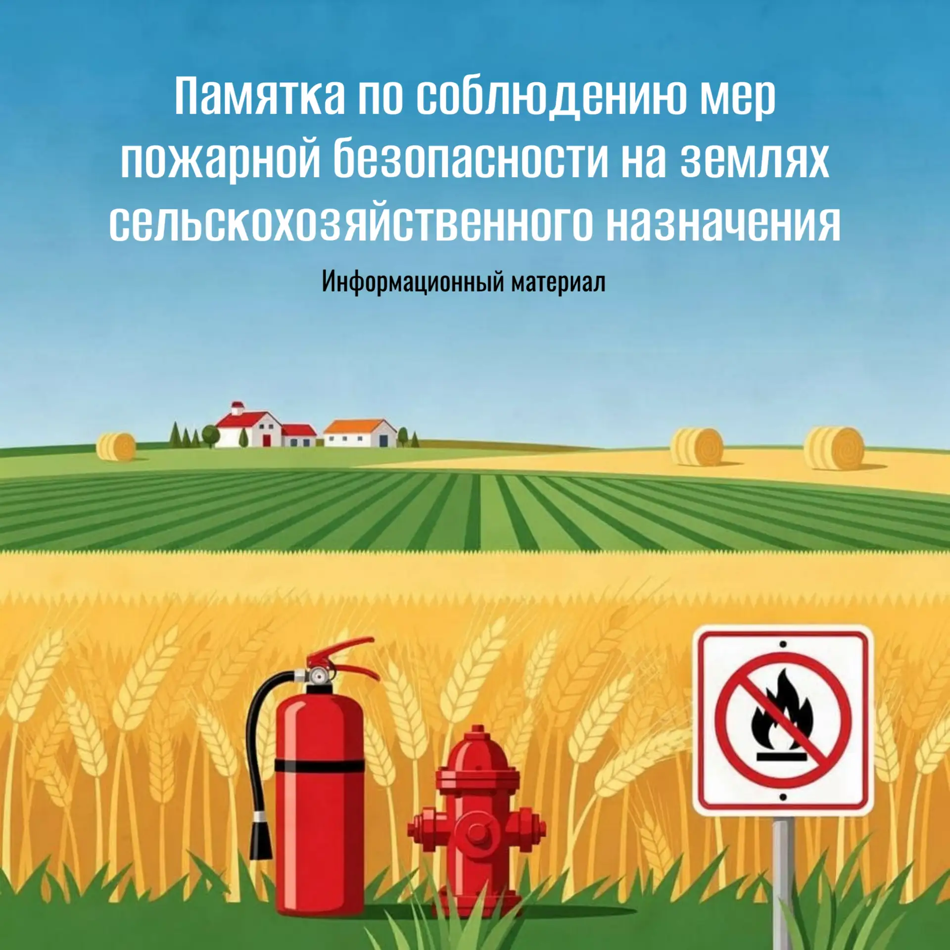 Соблюдение правил пожарной безопасности в поле — ключевой фактор сохранения урожая и предотвращения 