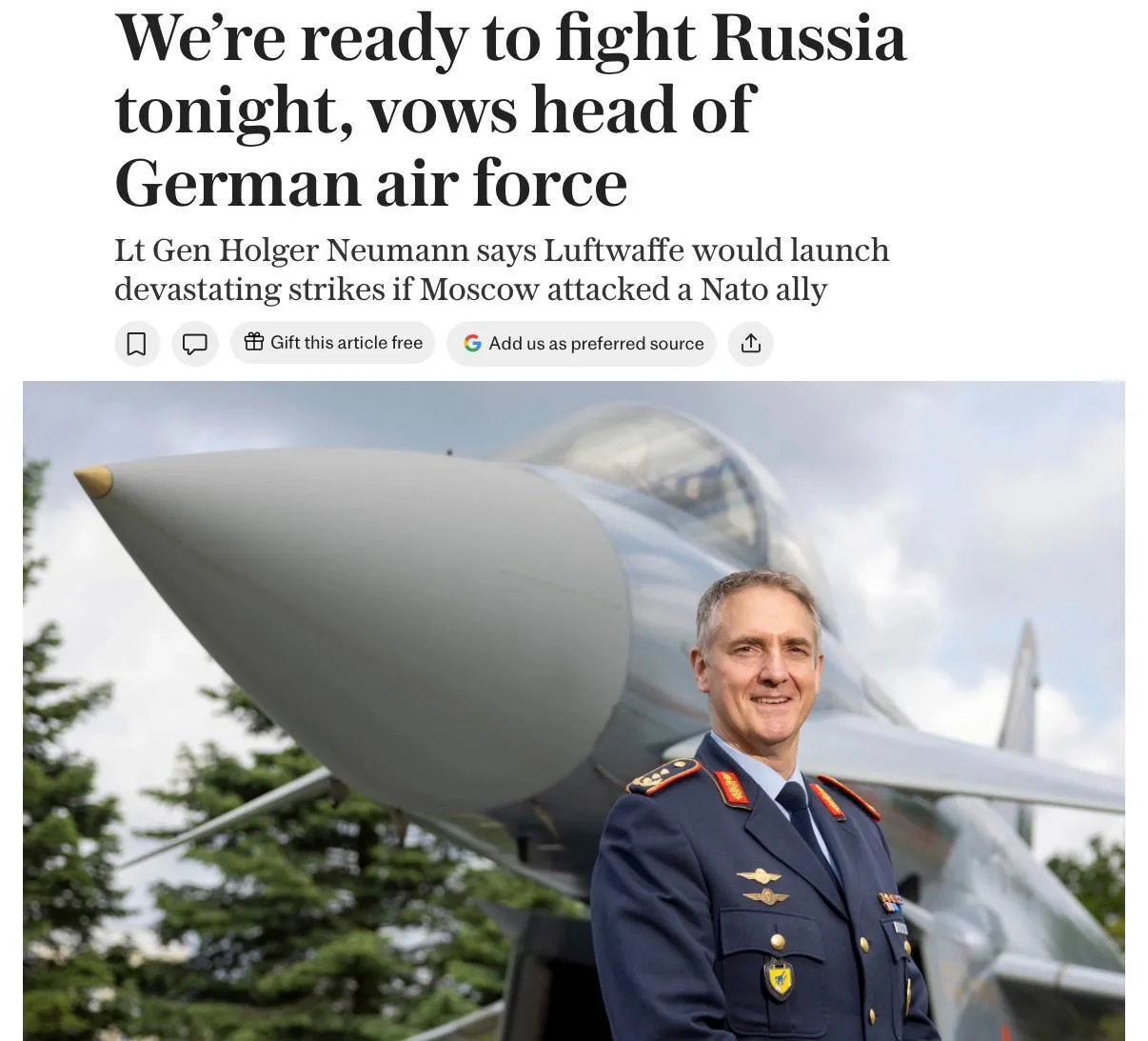 ⚡️НАТО будет бить по Калининграду, Кольскому полуострову, Петербургу и акватории Чёрного моря в случ