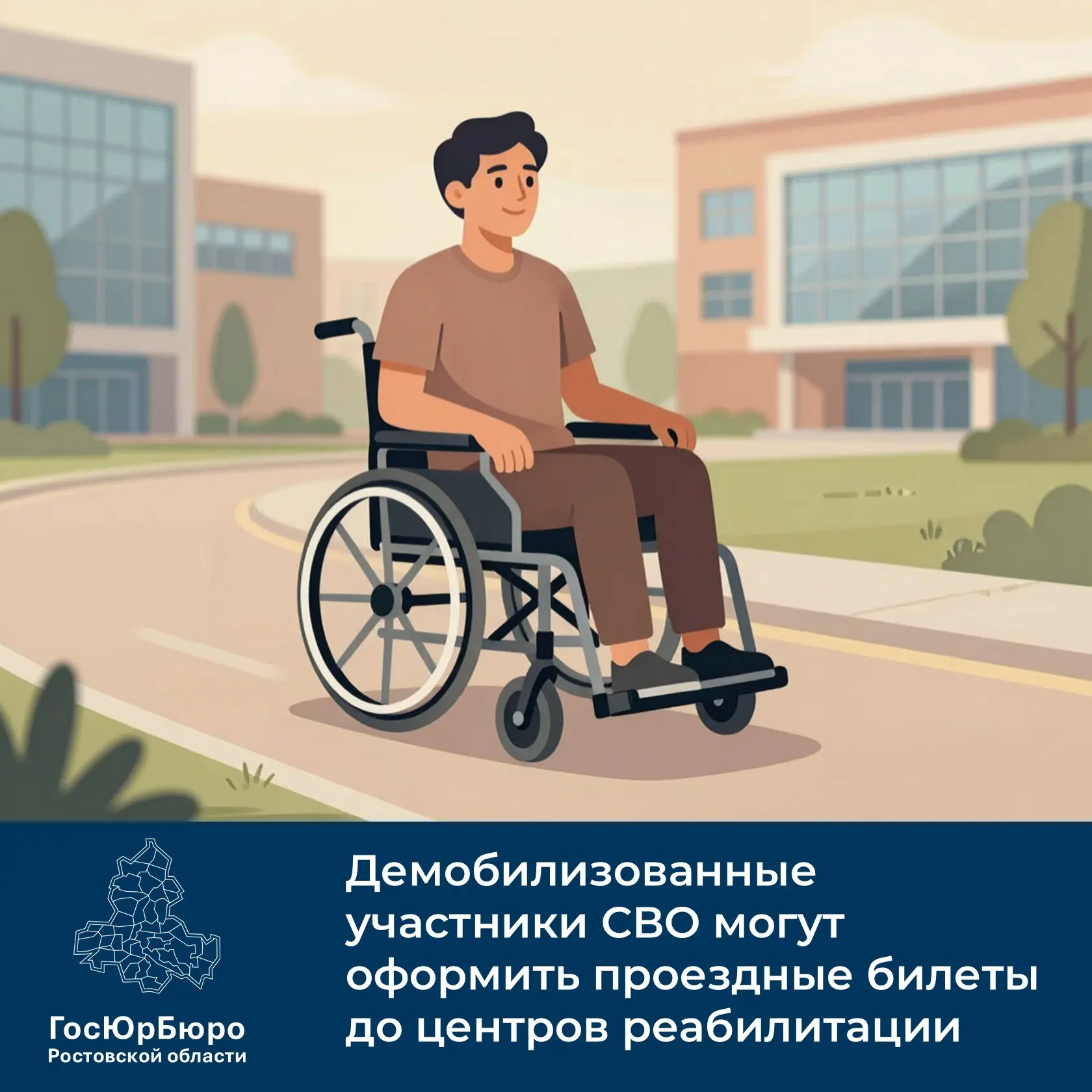 📌  Демобилизованные участники СВО могут пройти бесплатную реабилитацию в центрах реабилитации Социа