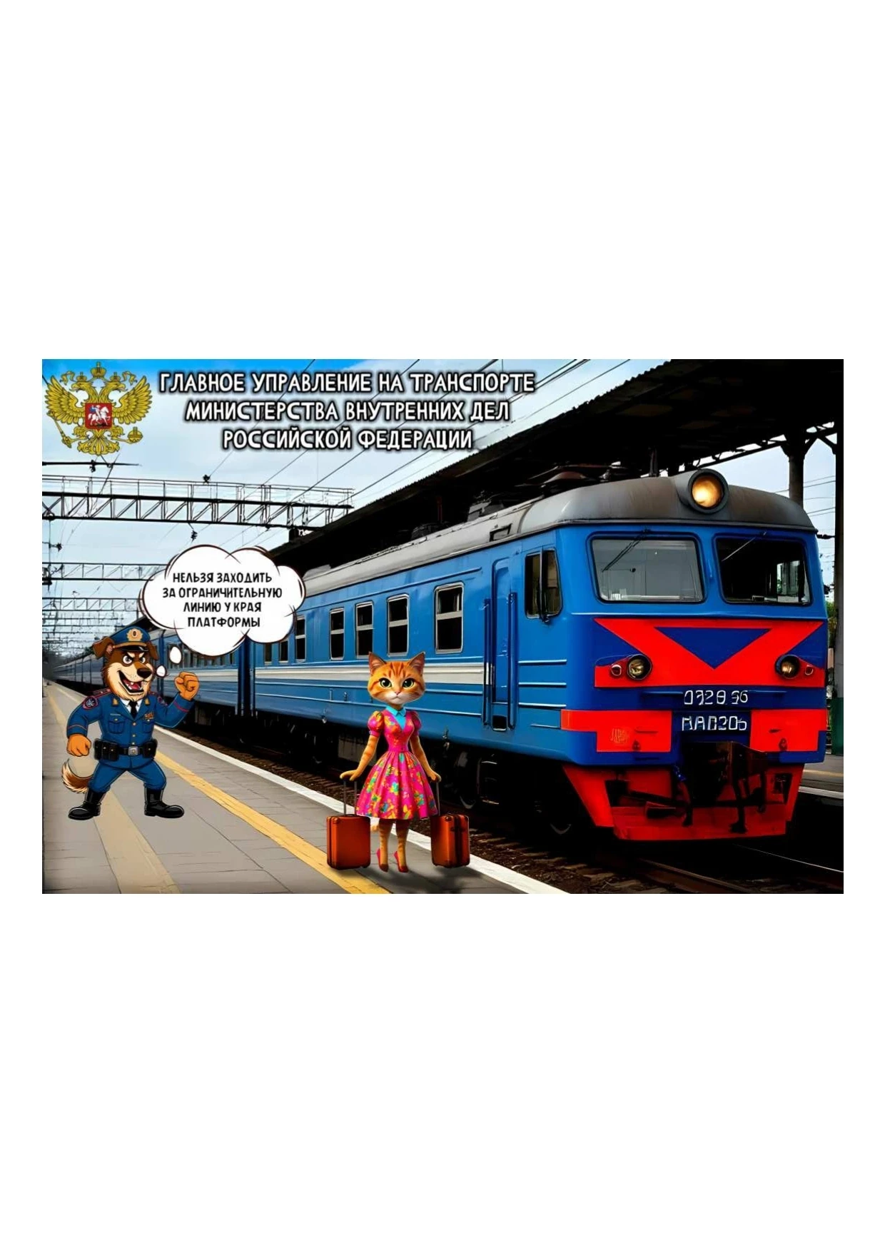 Безопасность на ЖД транспорте‼
