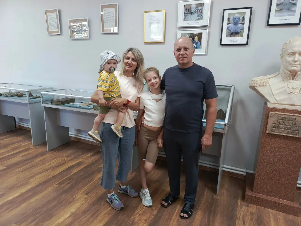 ️ ☀Особенная радость, когда бывшие жители Велижа, приезжая в родной город, приводят в музей своих де