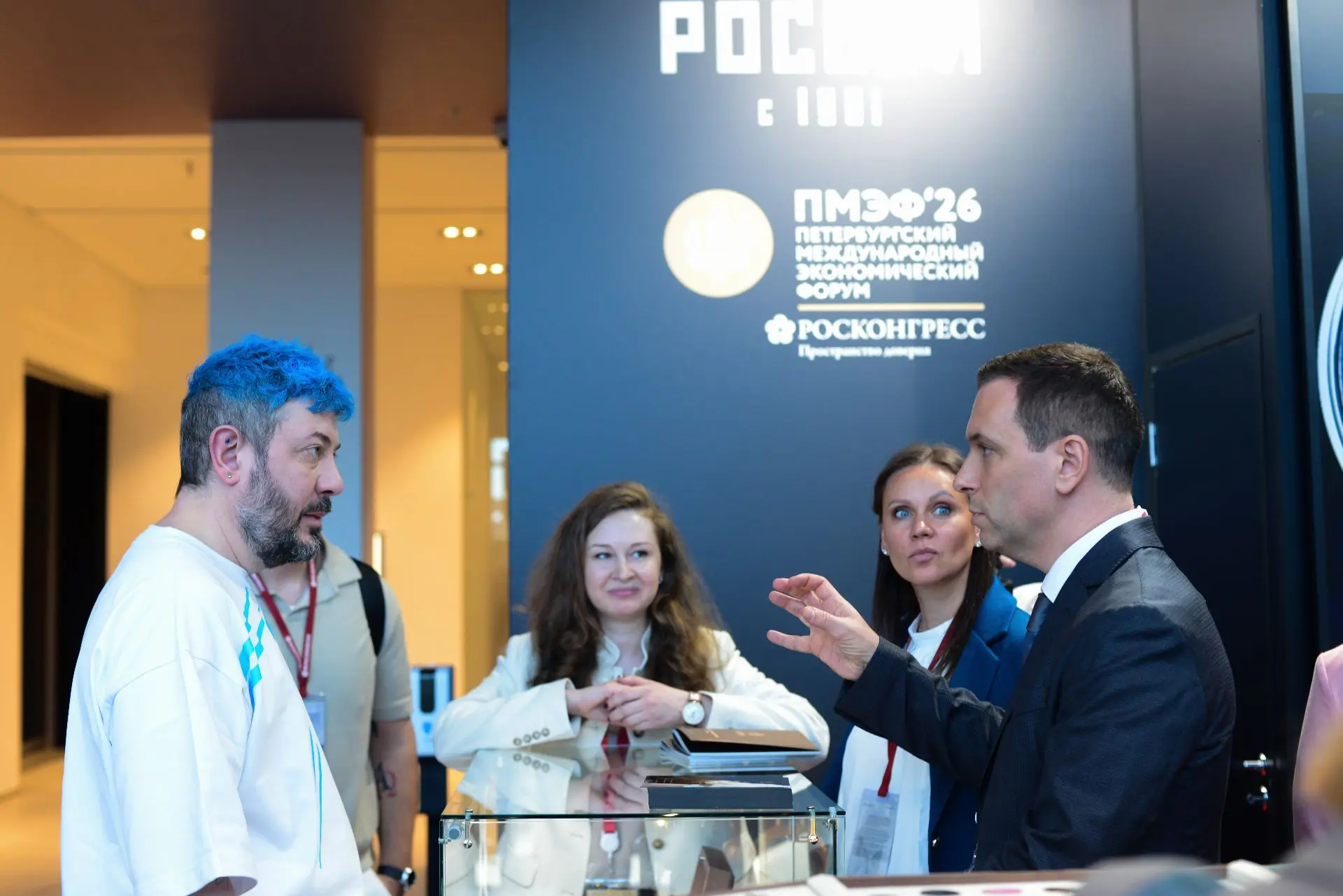 Артемий Лебедев в числе первых гостей на нашем стенде ПМЭФ. 

Ждем вас: «Экспофорум», Пассаж, зона м