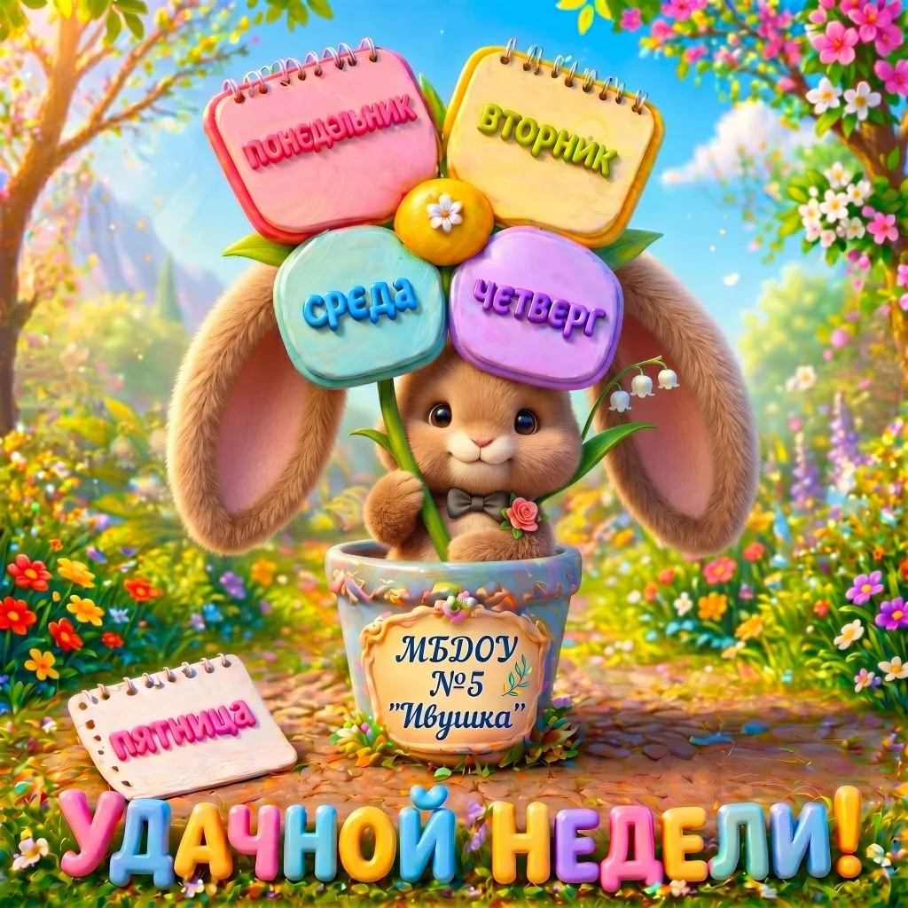 Дорогие родители!

Желаем вам прекрасного настроения на всю эту неделю! Пусть каждый день приносит р