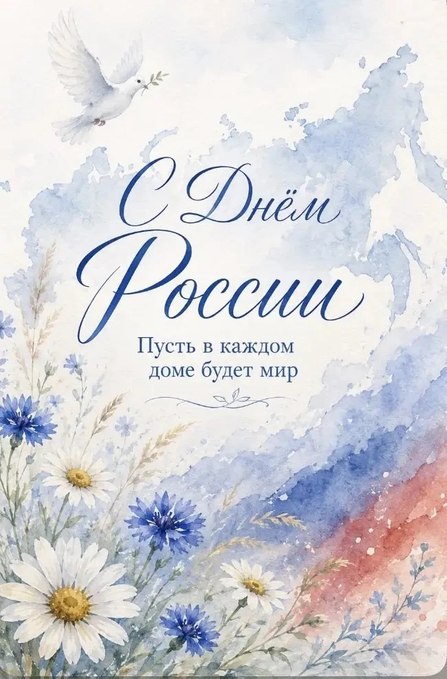 Дорогие друзья! 🌸
🇷🇺В этот знаменательный день поздравляем всех с Днём России! 
🇷🇺Этот праздник