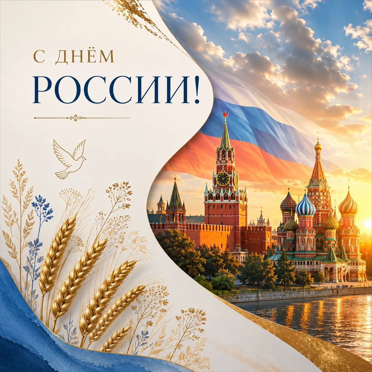 С Днём России! 🇷🇺

Сегодня мы отмечаем праздник нашей великой Родины.

Пусть наша страна остаётся 