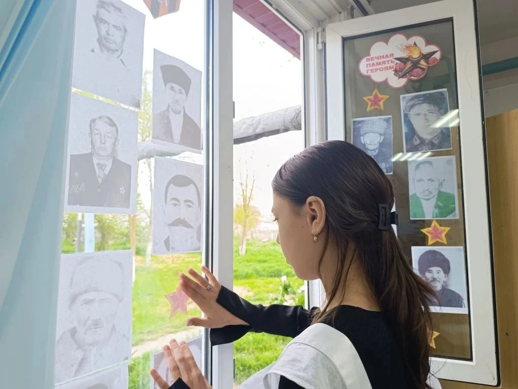 «Окна Победы»
Учащиеся общеобразовательных организаций Кизлярского района с гордостью приняли участи