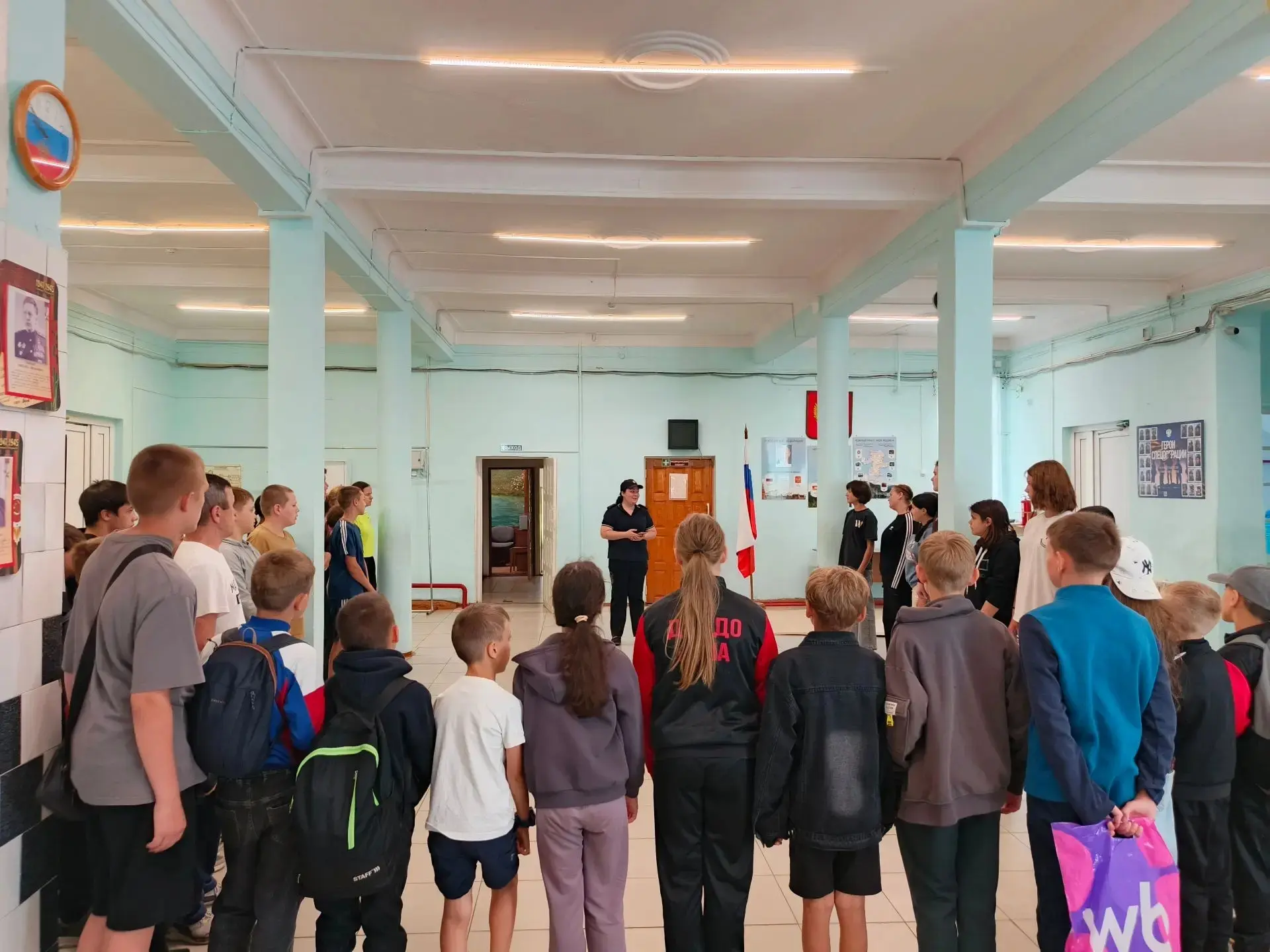 9 июня в нашем школьном лагере прошла профилактическая беседа с участием инспектора ОДН ОМВД России 