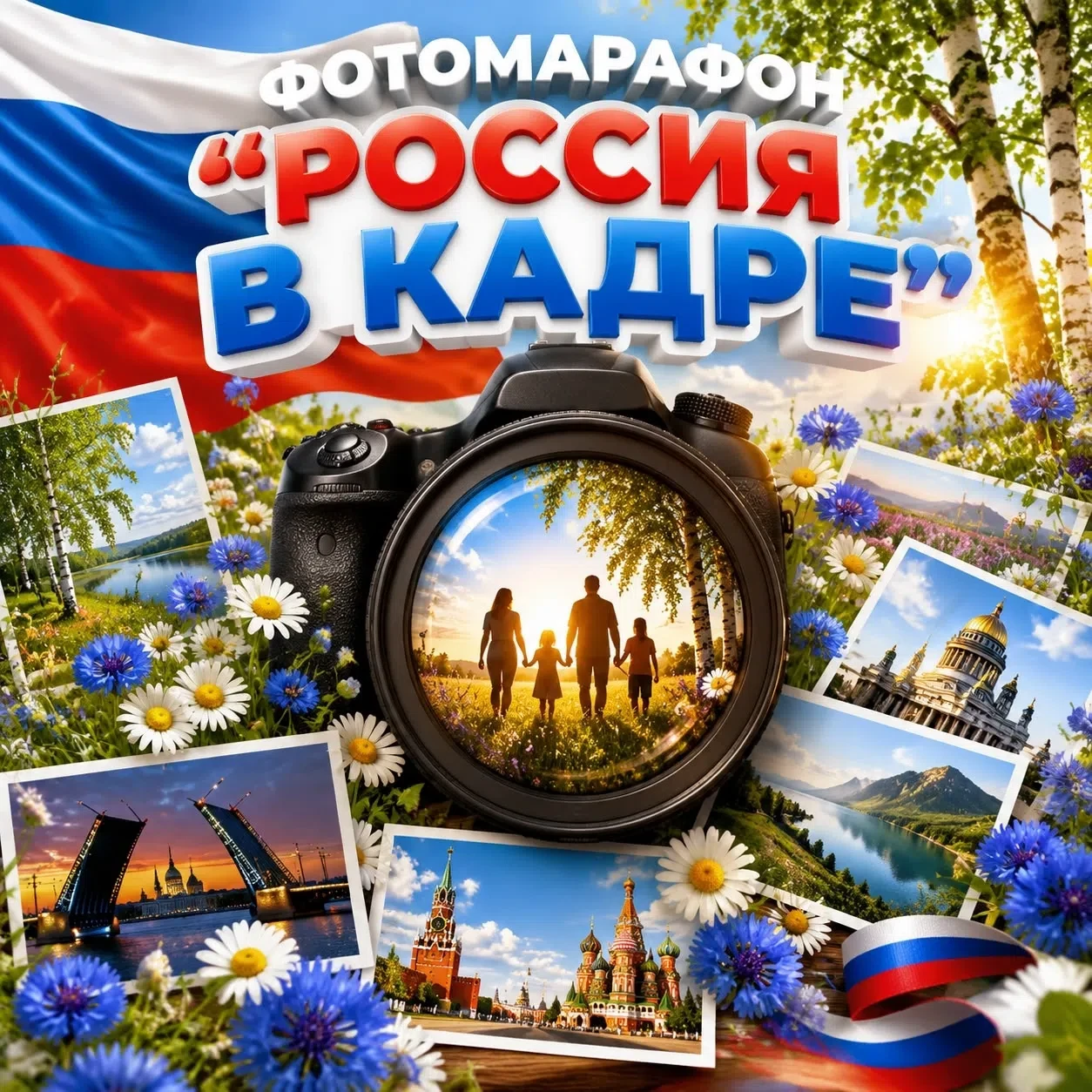 🇷🇺 РОССИЯ В КАДРЕ📸 

💥 Моя Родина в кадре — давайте создадим историю вместе!❤️
В преддверии Дня 