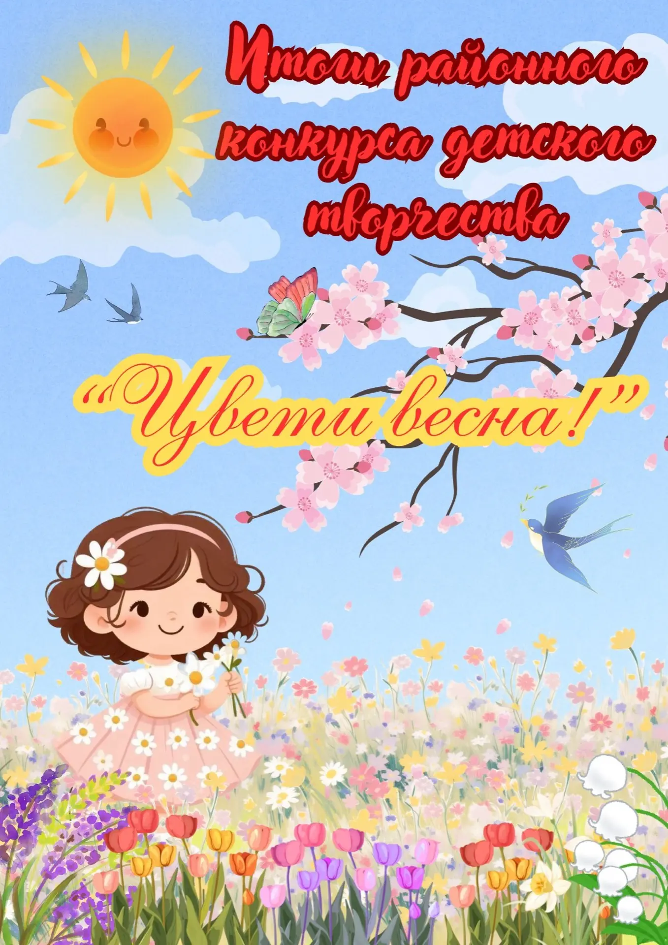 💐ВНИМАНИЕ! ИТОГИ!💐

С 02 по 23 марта проходил районный конкурс детского творчества «Цвети весна!»�