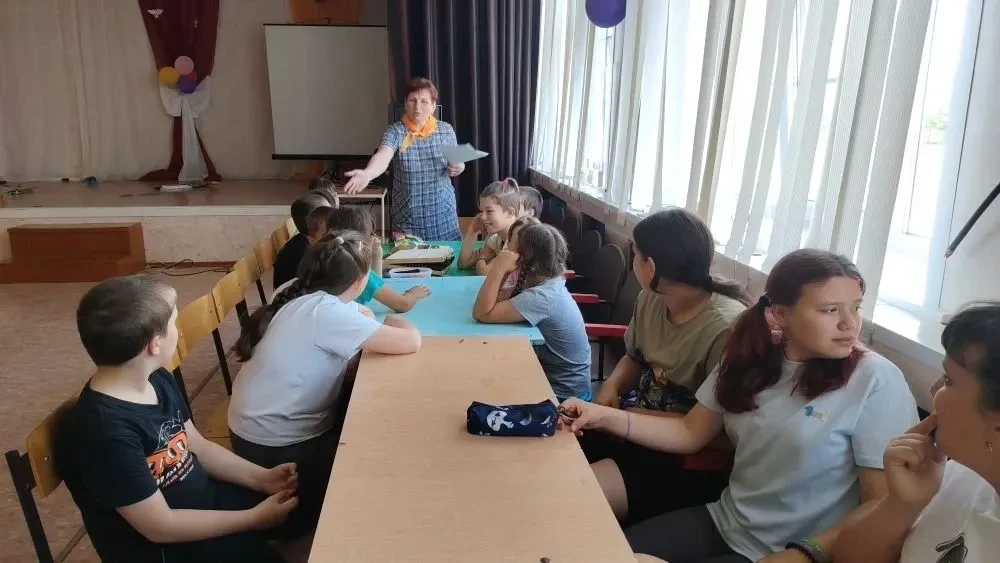 🙂🤩Мастерская "Улыбка" 
В лагере дневного пребывания Суздальской школы сегодня день веселья, а верн